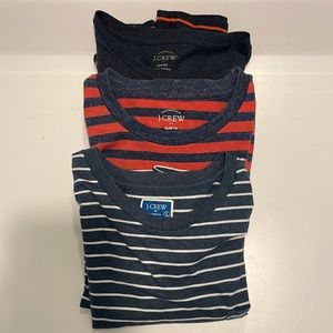 J crew - striped pocket tee BUNDLE